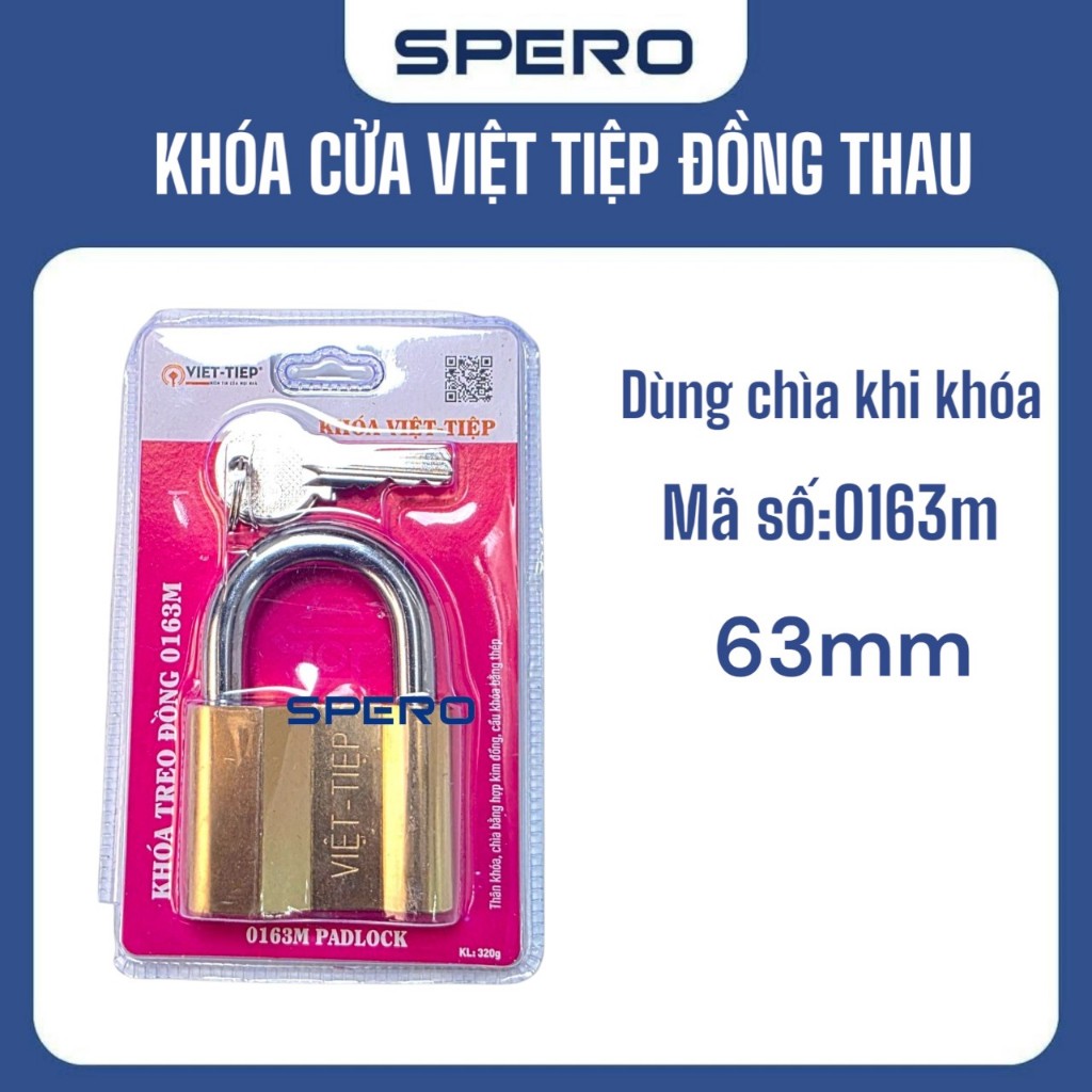  Ổ Khóa VIỆT TIỆP Đồng Thau  Hàng Chính Hãng  Bảo Hành 24 Tháng. 