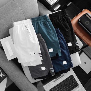 ( 4 MÀU) Quần short 2 lớp nam, quần đùi thể thao nhẹ mát nhanh khô, thoáng khí mặc chạy bộ, gym, tennis, bóng rổ - QSA17