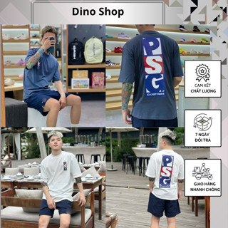 Bộ Cộc Nam PSG In Chữ Lưng Cực Chất - Bộ Hè Nam PSG Quần Gió Siêu Mát