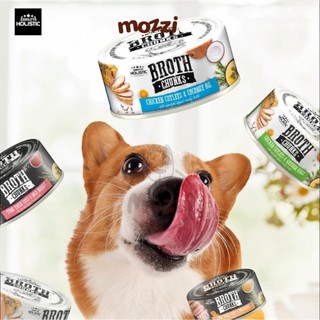 Pate cho chó mèo Broth Chunks Absolute Holistic Lon 80gr DATE 08/2025
