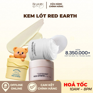 (HOẢ TỐC) Kem Lót Trang Điểm Dưỡng Ẩm Da Mặt RED EARTH V10 - Che Lỗ Chân Lông Và Dưỡng Ẩm Cao Cấp
