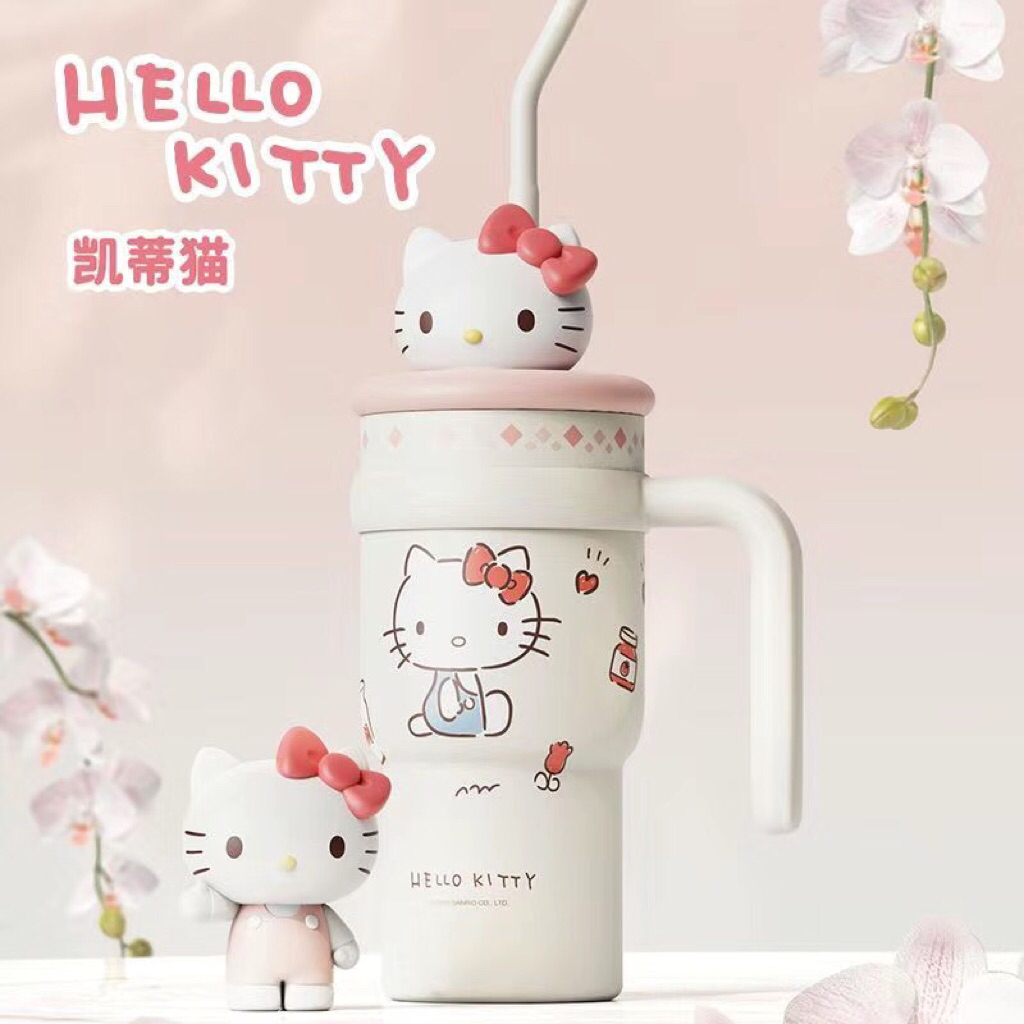 Ly giữ nhiệt cao cấp hoạ tiết hoạt hình 700ml