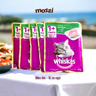 Pate cho mèo Whiskas Gói 80gr