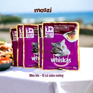 Pate cho mèo Whiskas Gói 80gr
