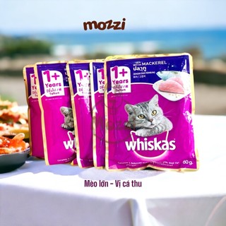 Pate cho mèo Whiskas Gói 80gr