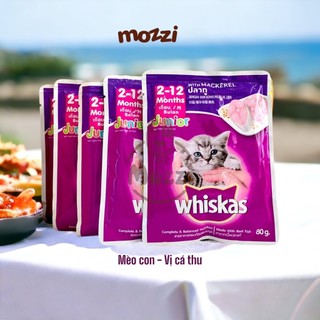 Pate cho mèo Whiskas Gói 80gr