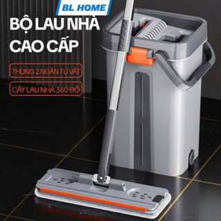 Bộ cây lau nhà thông minh tự vắt 360 độ PRO MAX - Kèm 2 bông lau