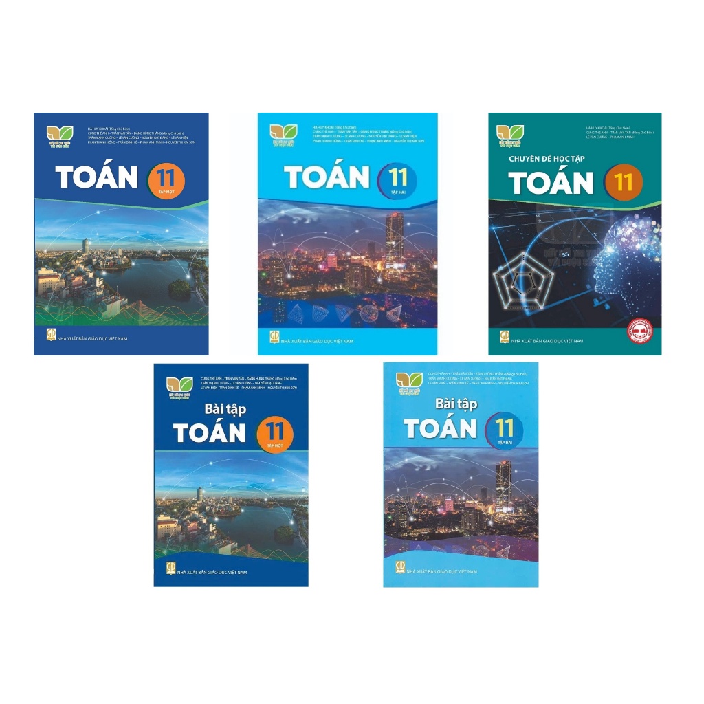 Sách - Toán tập 1&2, bài tập toán tập 1&2 và chuyên đề toán lớp 11 - kết nối + bán kèm 1 quyển vở