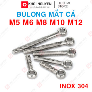 Bulong Mắt Cá (Bulong Mắt) Inox 304 – Chắc Chắn, Chống Gỉ, Chịu Lực Cao | Size M5 M6 M8 M10 M12