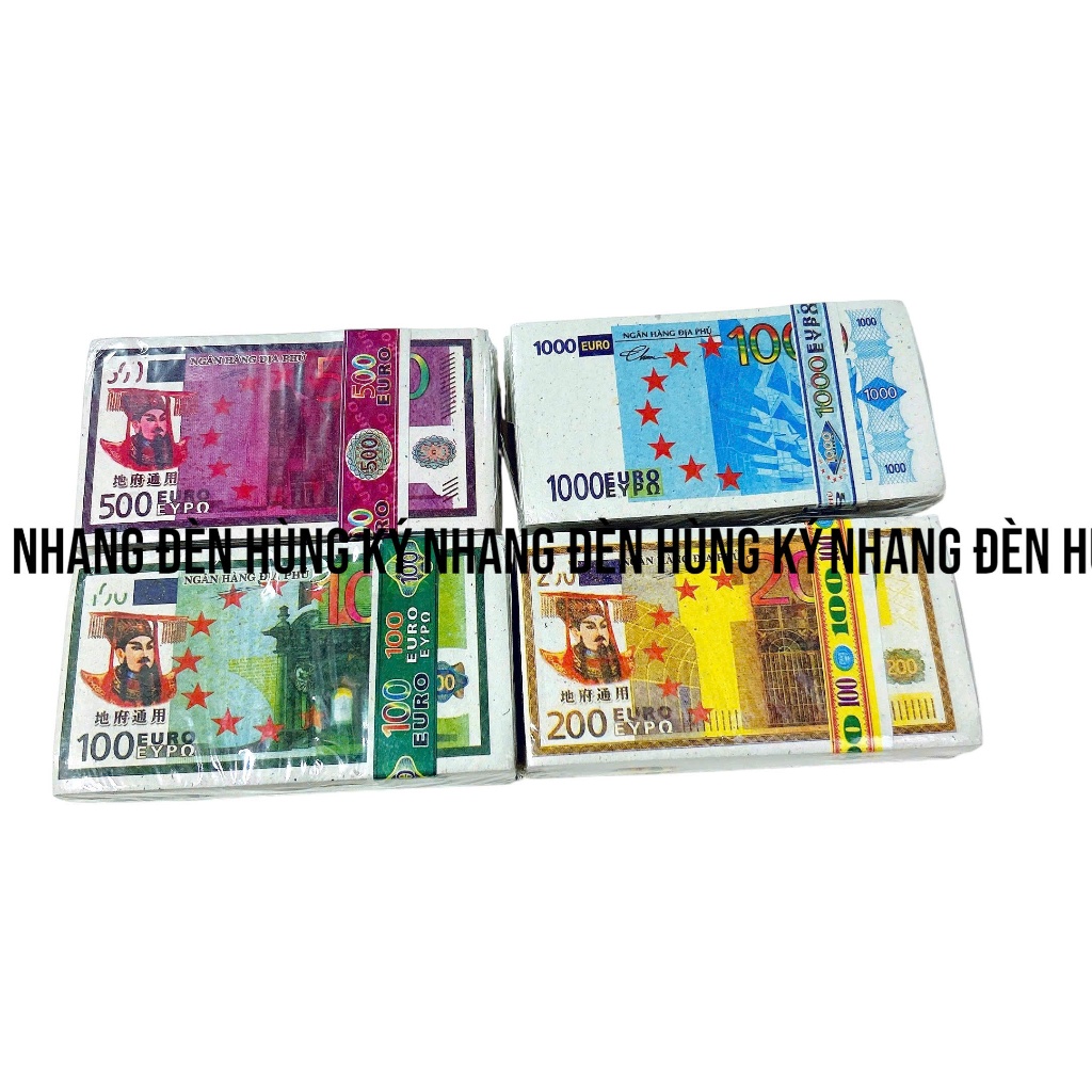 {1 cục 10 xấp} Giấy tiền Euro
