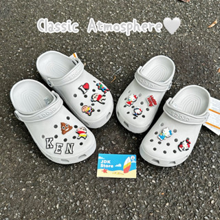 JDK Store_Dép Sục Màu Xám Nhạt 'Atmosphere'