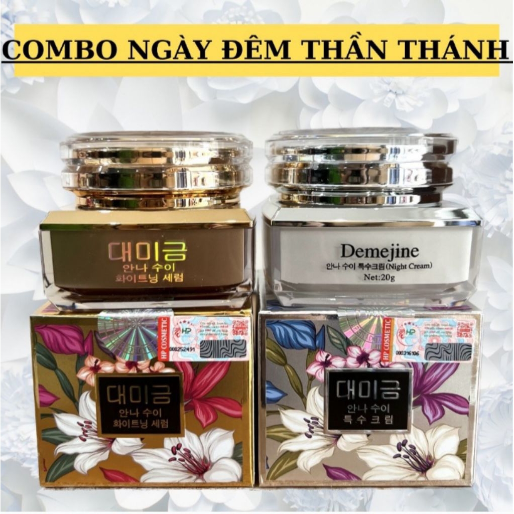 BỘ ĐÔI DƯỠNG NGÀY ĐÊM Demejine Chính Hãng