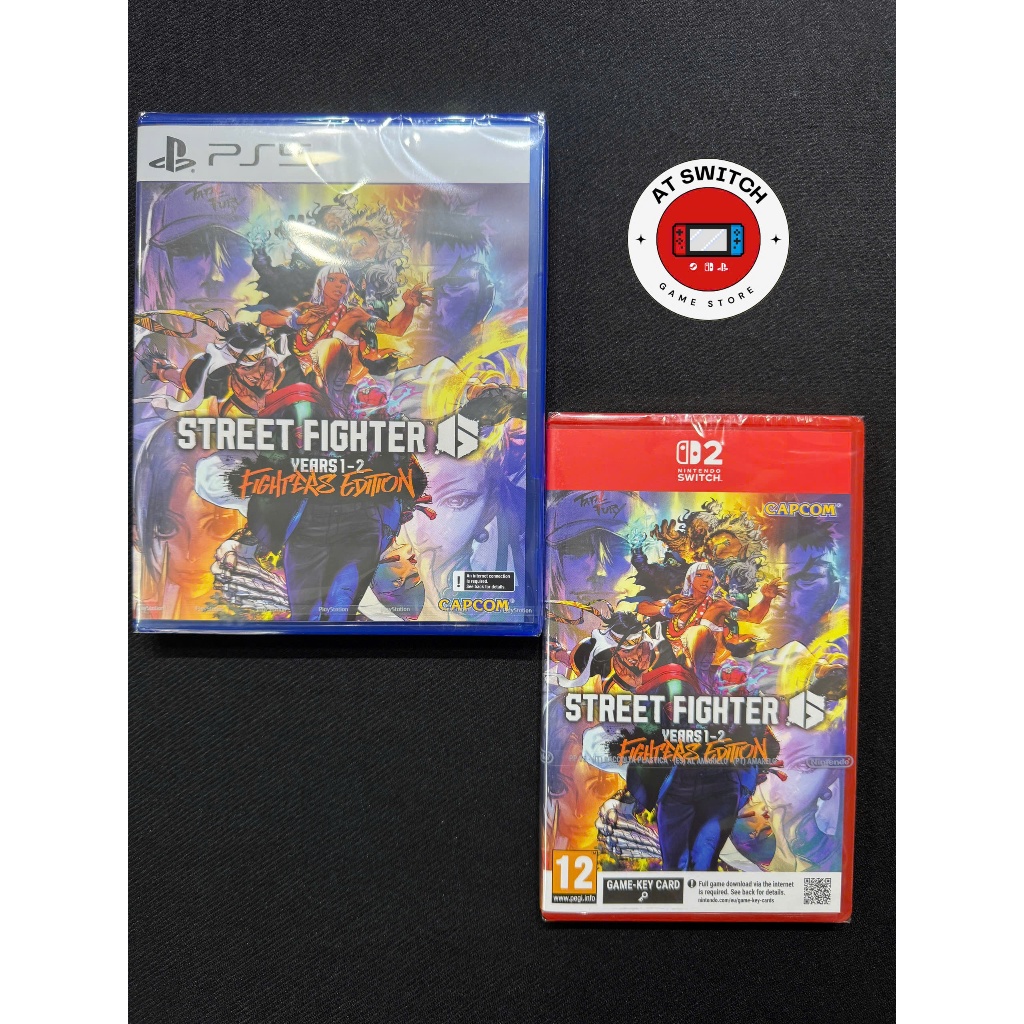 Đĩa Chơi Game Street Fighter 6 Year 1-2 Fighters Edition - PS5