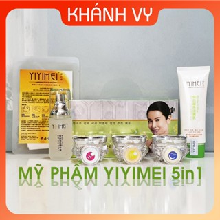   SIÊU SALE  Mỹ phẩm Yiyimei 5in1 giúp làm sạch nám tàn nhang dưỡng trắng da kem nám Yiyimei mỹ phẩm Yiyimei. 