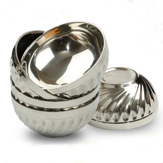 Tô inox cách nhiệt 2 lớp chống nóng size 14cm 16cm 18cm 20cm - Bát ăn cơm inox - Phương Trang