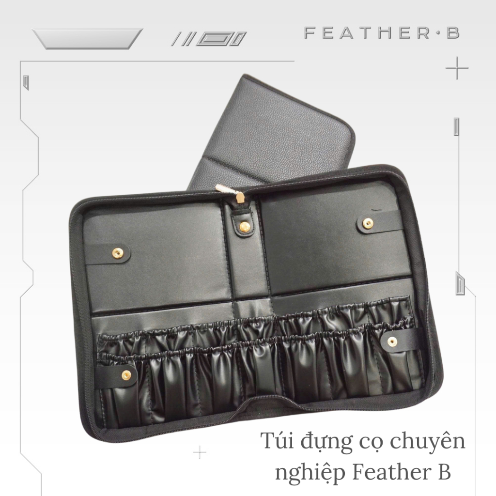 Túi đựng cọ chuyên nghiệp Feather B