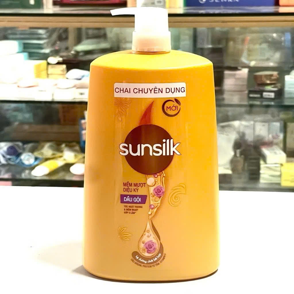  Sunsilk Dầu Gội Chuyên Dụng 1.4Kg Vàng Mềm Mượt Diệu Kỳ Đen Óng Mượt Rạng Ngời 