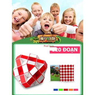 Rubik rắn ❤️ Magic Snake ❤️ 120 đoạn
