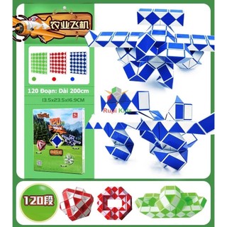 Rubik rắn ❤️ Magic Snake ❤️ 120 đoạn