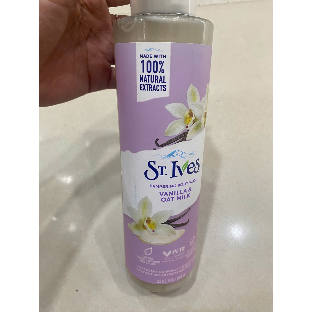 Sữa Tắm St.ives Vanilla & Oat Milk 650ml