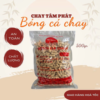 1KG ( 2 túi bóng cá) BÓNG CÁ CHAY / Chay Tâm phát