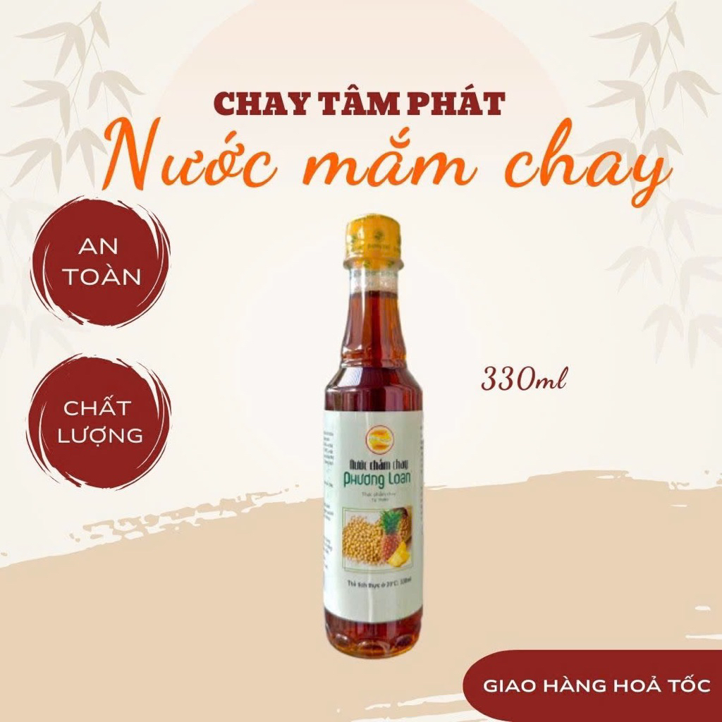 🔥 NƯỚC MẮM CHAY 330ml / Thực phẩm chay