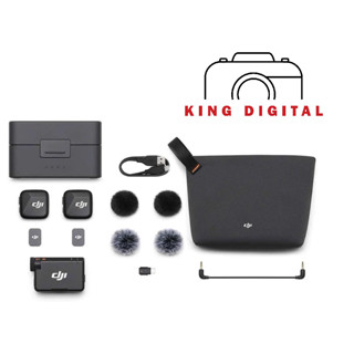 Bộ micro không dây cài áo DJI Mic Mini nhỏ gọn nhẹ, khử ồn chất lượng