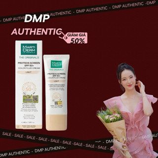 Kem chống nắng Martiderm Color Fuid Cream Light spf 50 có nâng tone| Phiên bản mới|Công ty