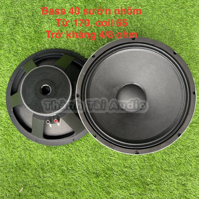 loa bass 40 sườn nhôm, từ 170 coil 65, hàng cao cấp (1 cái)