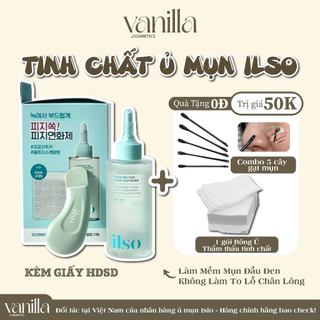  Tinh Chất Ủ Mụn Đầu Đen Làm Mềm Sợi Bã Nhờn ILSO Super Melting Sebum Softener 150ml 