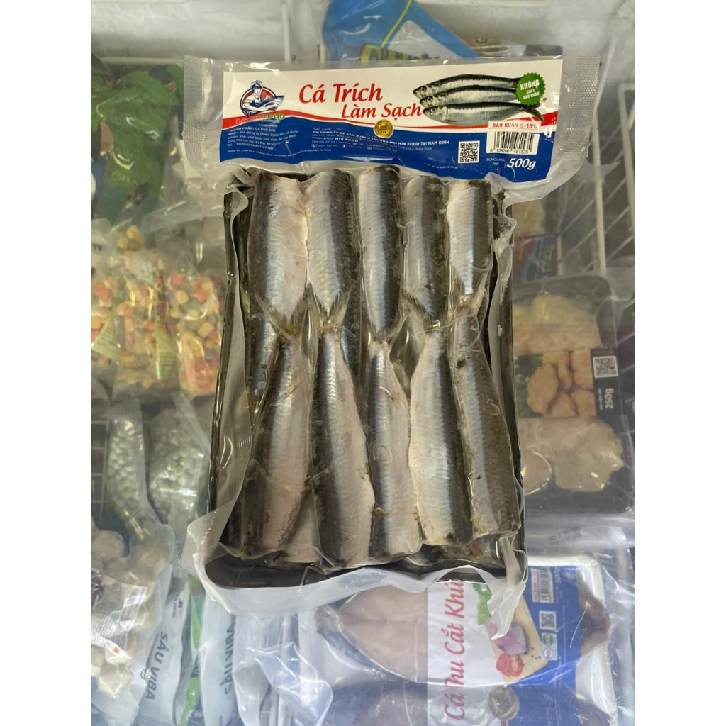 Cá trích HTK làm sạch khay 500gr [Hà Nội giao hỏa tốc] - Ảnh 2