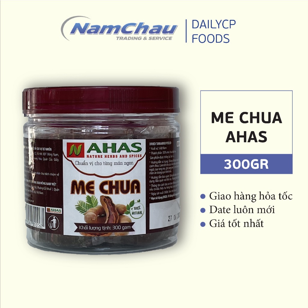 Me chua Nahas hộp 300gr [Hà Nội giao hỏa tốc]