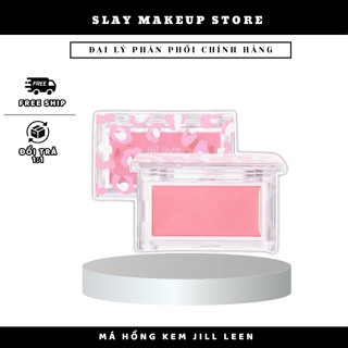 [HỎA TỐC]JILL LEEN Phấn Má Hồng Dạng Kem JILL LEEN Mướt Mịn Không Thấm Nước Lâu Trôi Làm Sáng Tone Da