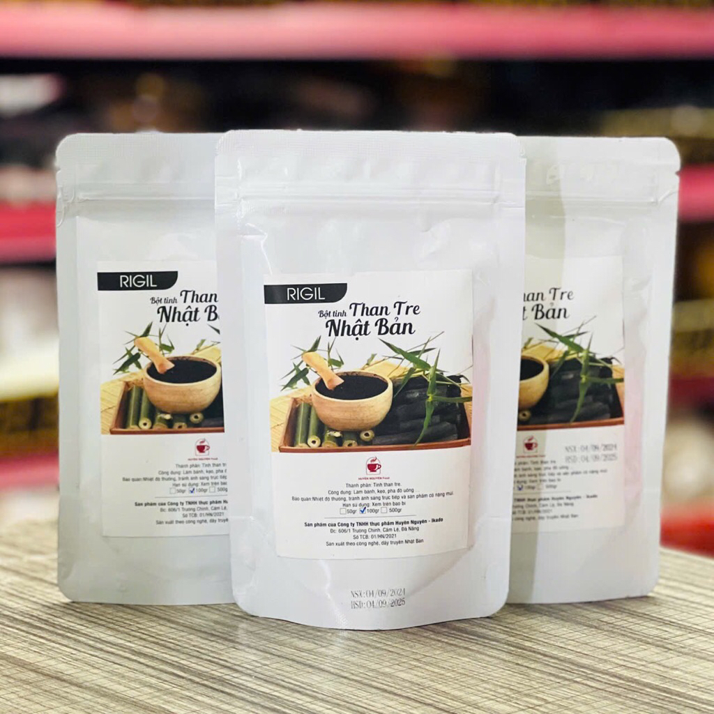 Bột Tinh Than Tre Rigil Nhật Bản