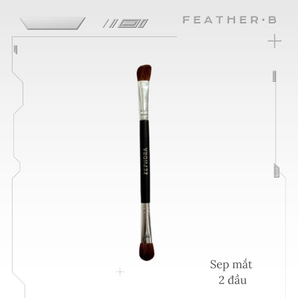 Cọ mắt 2 đầu Feather B Sep