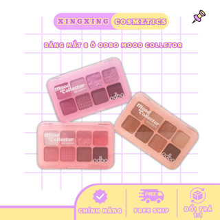 [HỎA TỐC]ODBO Bảng Phấn Mắt Và Má Hồng ODBO Mood Collector OD2030 Và Eye Blush Crush ODS04 Nhiều Tông Màu Dễ Dùng