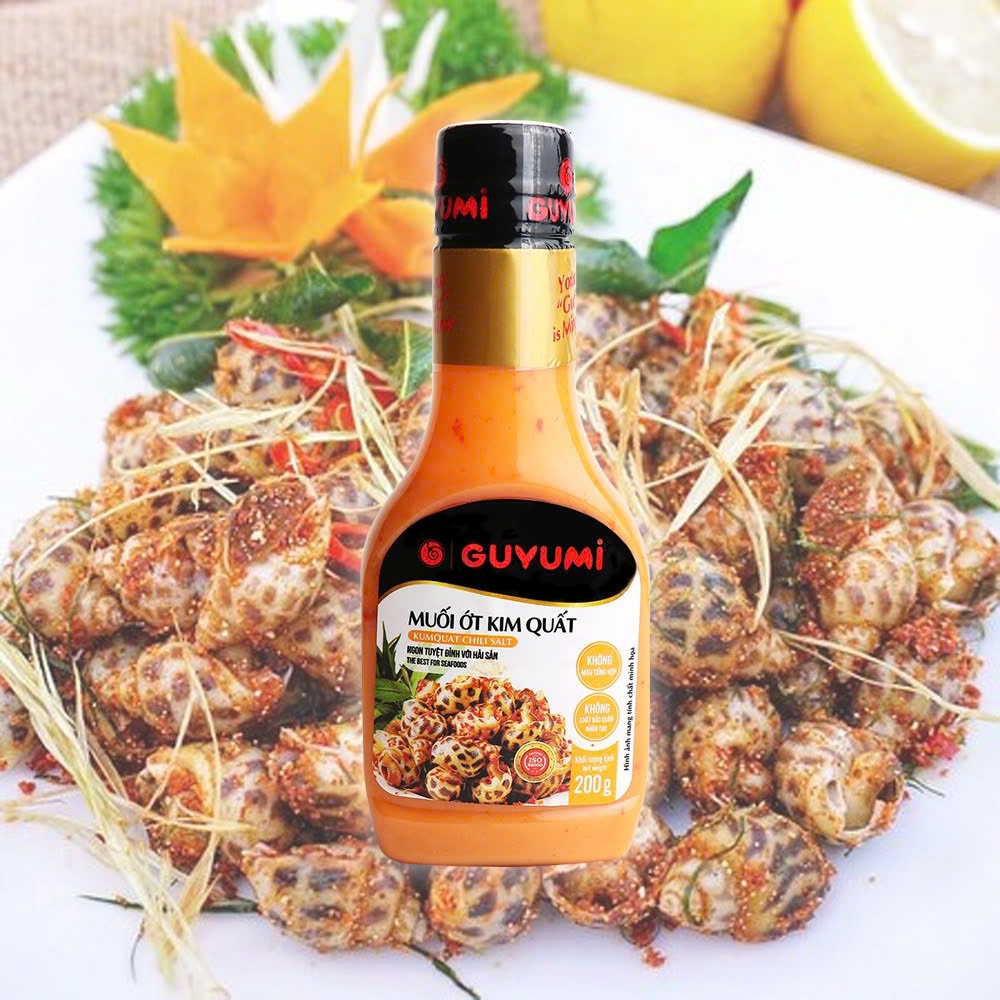Muối ớt Kim Quất Guyumi - chai 200gr [Hà Nội giao hỏa tốc] - Ảnh 3