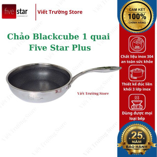  Chảo chống dính inox 304 BlackCube Fivestar dùng được nhiều loại bếp 