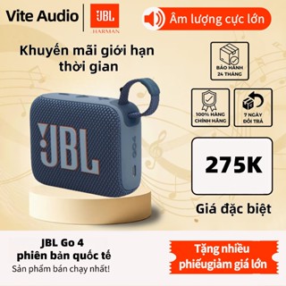 【Phiên bản quốc tế Loa Di Động Bluetooth JBL Go 4 -Có thể sử dụng thẻ nhớ,Âm lượng siêu lớn