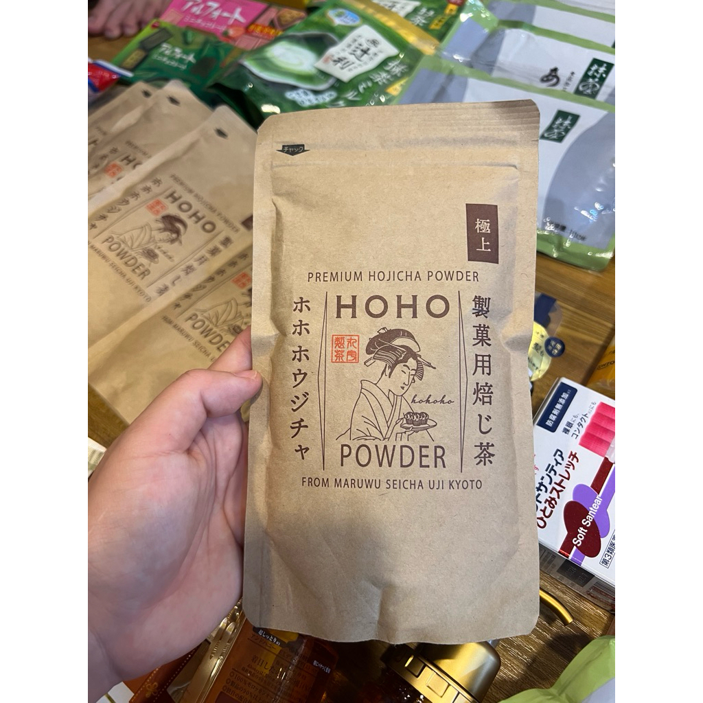 [XÁCH TAY] Houjicha HOHO Premium 80g - Trà rang Nhật Bản Matcha