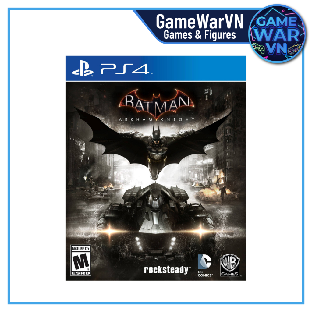 Đĩa Game PS4 - Batman Arkham Knight