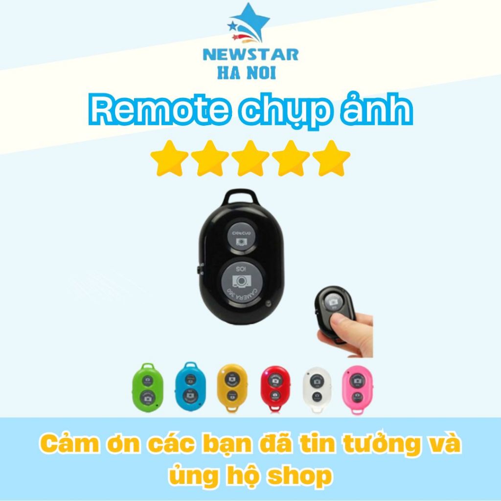 Remote điều khiển từ xa gậy chụp ảnh (Tặng kèm khi mua gậy chụp ảnh)
