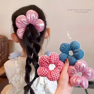 Dây Cột Tóc Phao Hoa 5 Cánh Phồng Size Nhỏ Cho Bé Gái Xinh Xắn Tiểu Thư Dễ Thương ( CB1 )