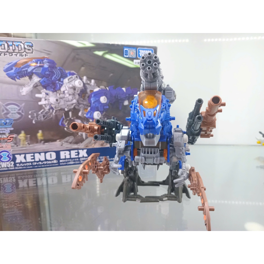Zoids 2nd ZW52 Xeno Rex + Customize Weapon TAKARA TOMY