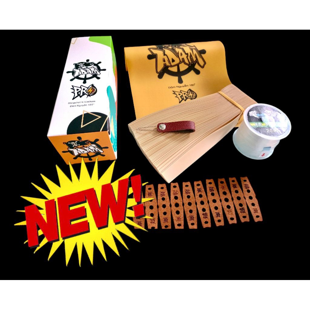 1M Dây Thun Cao Su ADam Pro idol Đảm Nguyễn Cắt Sẳn Kèm Phụ kiện