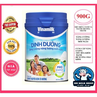 Sữa Bột Vinamilk Nguyên Kem dinh dưỡng Có Đường Hộp 900g