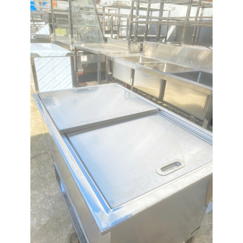 Thùng Đá Inox 60x100 3 lớp