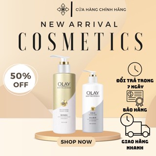 Combo OLAY Dưỡng Thể [260ml] và Sữa Tắm[500ml] B3 vitamin C/E trắng da bật tông nhanh