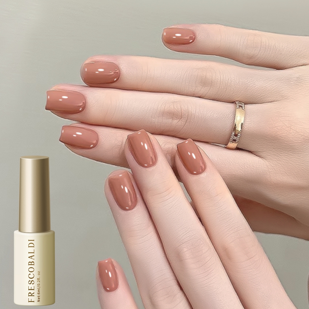 FRESCOBALDI 6ml--M13 Sơn móng tay màu nude trà sữa mới phù hợp cho tiệm làm móng và tự làm tại nhà