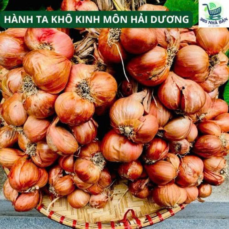 Hành ta khô Hải Dương, chọn lọc từng củ, thơm ngon